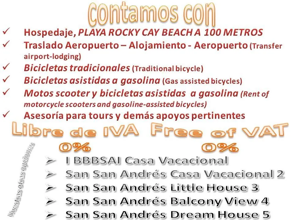 San San Andres Casa Vacacional 2 By Bbbsai Apartment 0*, San Andres (San Andres and Providencia Islands)